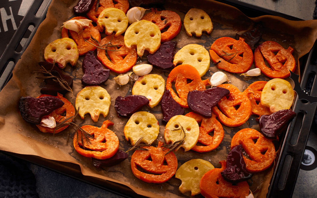 Halloween Ofengemüse